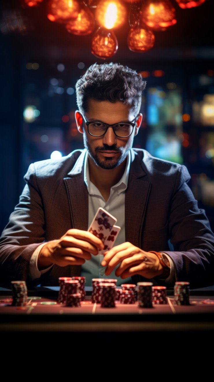 Suasana kasino live dengan dealer profesional dan pemain yang antusias
